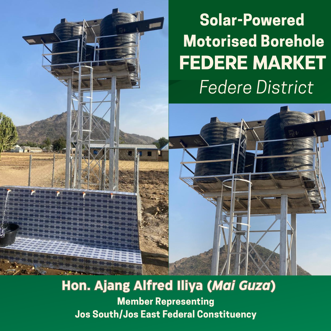 Solar-powered Motorised Boreholes