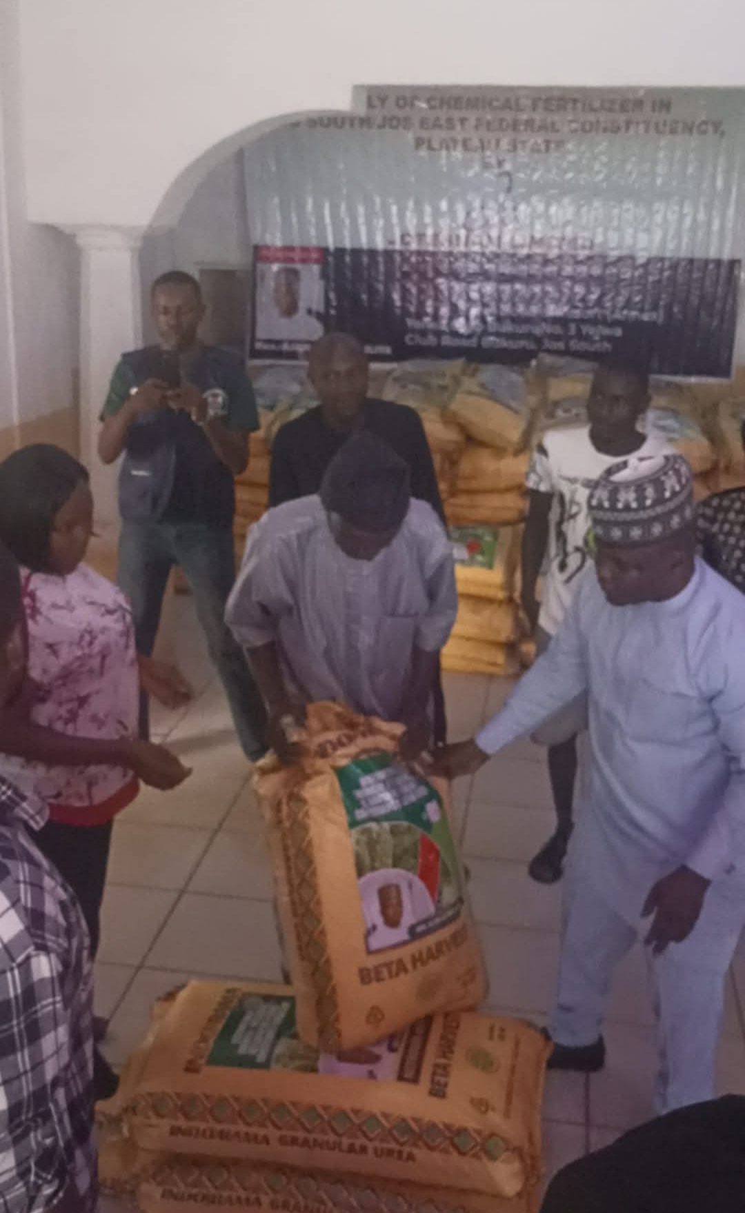 Distribution of Fertilisers to Farmers